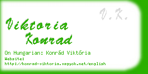 viktoria konrad business card