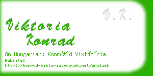 viktoria konrad business card